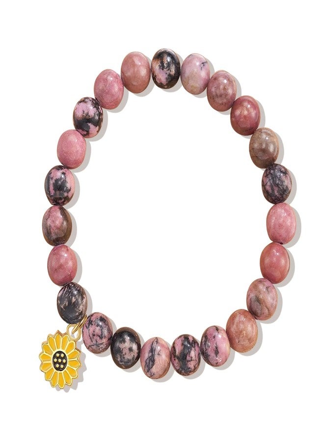 Your Always Charm Mother Bracelet Beaded Bracelet for Women Mom Grandma Daughter Gift for Christmas Nature Stone Beaded Bracelet - Image 1