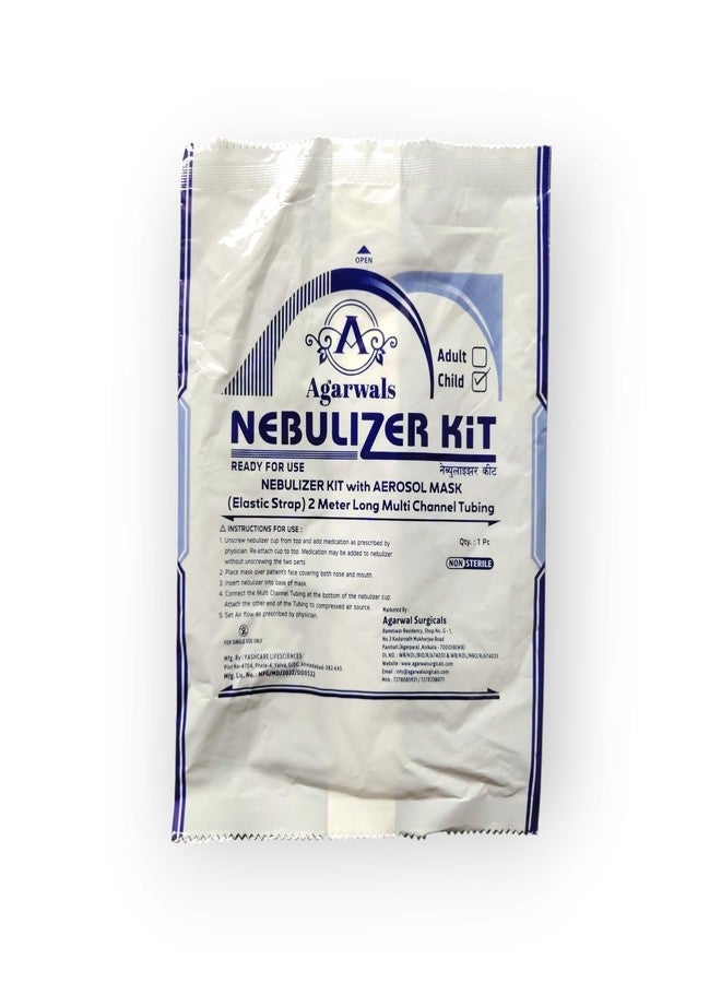 Agarwals Nebulizer Mask with Air Tube and Medicine Chamber (Child Kit) - Pack of 1 - Image 5