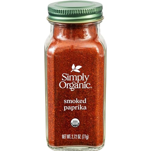 Simply Organic Smoked Paprika 272 Ounce Oak Wood Smoked  Ground Spanish Paprika Deep Smokey Flavor Kosher - Image 1