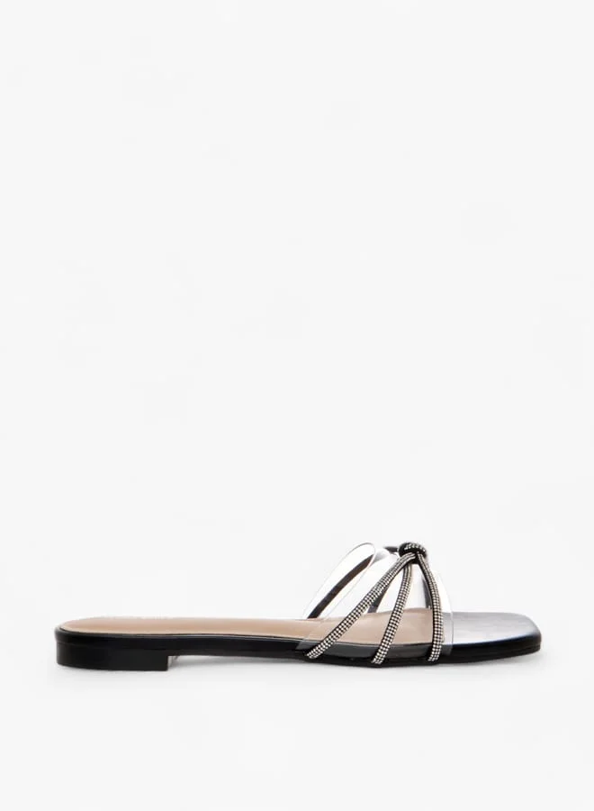 Flora Bella By Shoexpress Women Embellished Slip-On Sandals