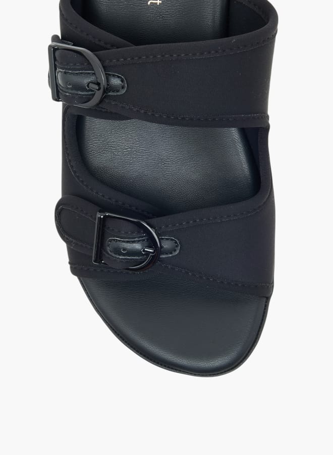 Le Confort Women Buckle Strap Slip-On Platform Sandals  - Image 4