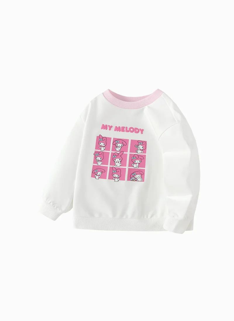 Balabala Toddler Girl Round neck sweatshirt