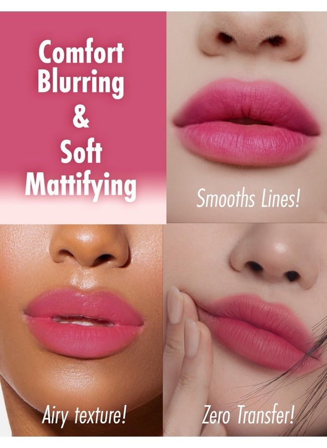 Peach C Peach C Blurry Filter 05 Analog Rosy Korean Lip Stain Marker | Matte Korean Lip Tint Long Lasting w/Soft Blur Finish| Comfortably Light & Long Lasting Lip Tint |Smooth Lip tint Stain 0.21 Fl Oz  - Image 4