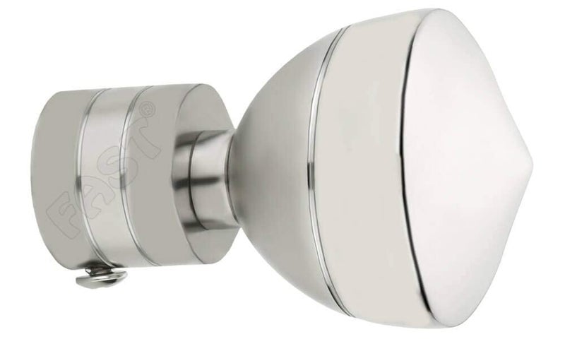 FAST CBS70 Stainless Steel Metal for 1inch Window Curtain Rod Bracket End Knob Finials Accessories - Pack of (6) - Image 2