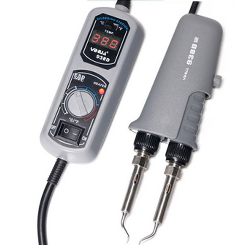 klarako 938D 120W 220V/110V Programmable LED Digital Soldering Station C/F Switch - Image 5