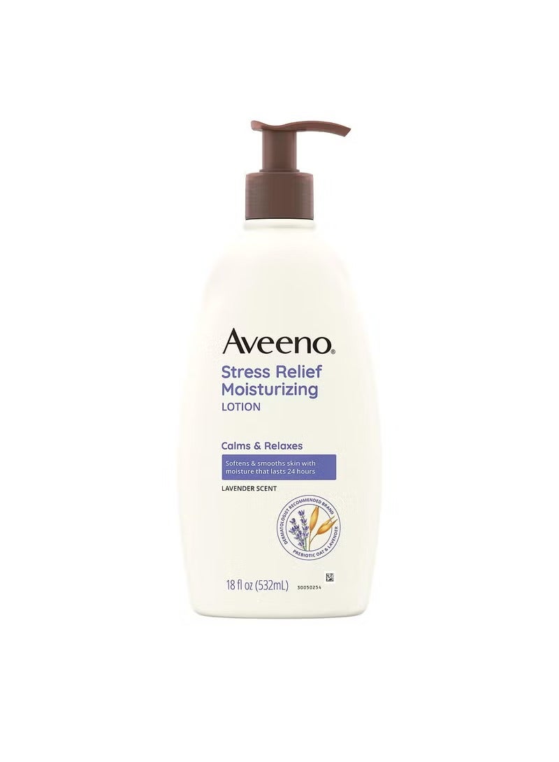 AVEENO Aveeno Stress Relief Moisturizing Lotion, Lavender Scent - 532 ml