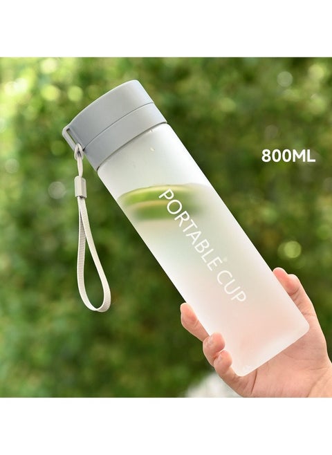 Outdoor portable large capacity 800ml sports water cup
