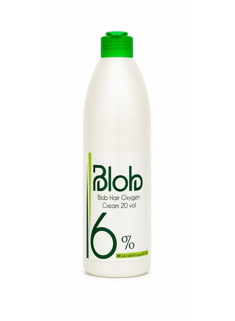 Blob Professional Hair Developer 20 Vol 6% Cream Peroxide – 1000ml (For Hair Dye & Coloring) - Image 1