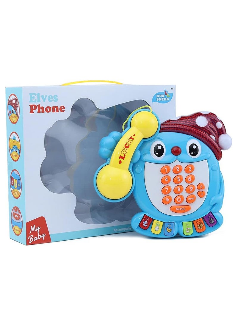 This colorful baby phone is perfect for learning and playing with musical buttons and distinctive animal sounds, encouraging your child to explore and interact in a fun and useful way!