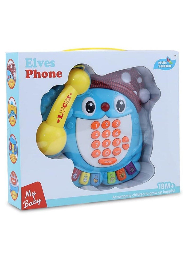 This colorful baby phone is perfect for learning and playing with musical buttons and distinctive animal sounds, encouraging your child to explore and interact in a fun and useful way!