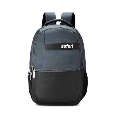 Safari Zen 2 35L Formal Laptop Backpack Bag for Men & Women, Ideal for Office Use/School/College Boys & Girls, 3 Compartments, Rain Cover, Trolley Sleeve & Organizer, Color Black - Image 1
