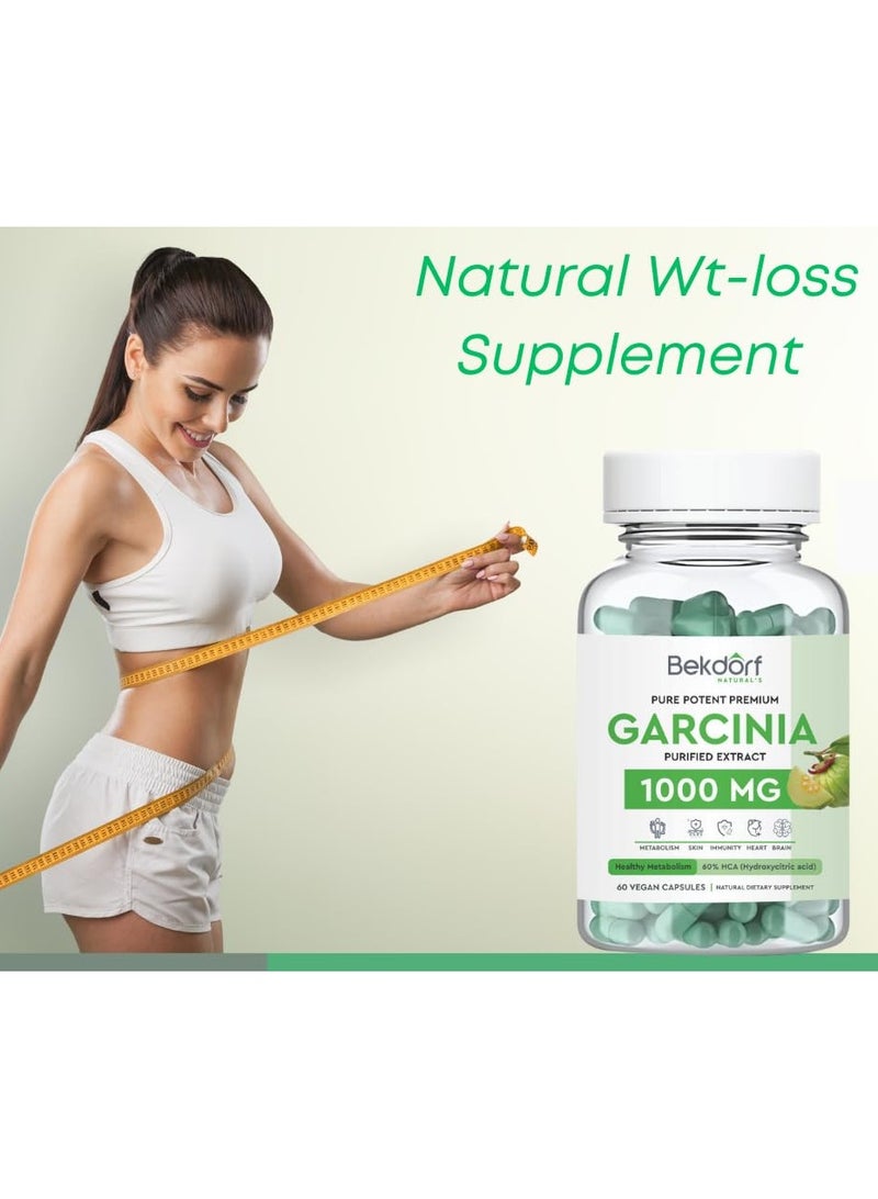Bekdorf PURE GARCINIA 1000 MG-60 VEGAN CAPSULES - Image 2