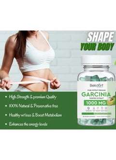 Bekdorf PURE GARCINIA 1000 MG-60 VEGAN CAPSULES  - Image 4