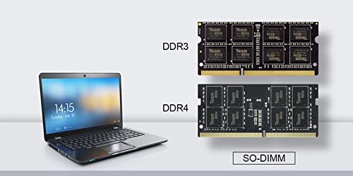 TEAMGROUP Elite DDR4 16GB Kit (2 x 8GB) 2666MHz PC4-21300 CL19 Unbuffered Non-ECC 1.2V SODIMM 260-Pin Laptop Notebook PC Computer Memory Module Ram Upgrade - TED416G2666C19DC-S01 - Image 4