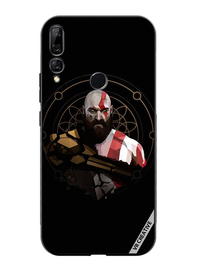 VR CREATIVE Protective Case Cover For Huawei Y9 Prime 2019 God Of War, Kratos Design Multicolour - Image 1