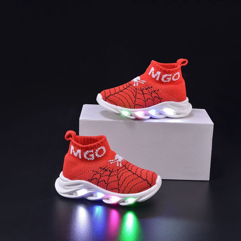 Mesh Sneakers Lightweight Flexible Sole Walking Shoes For Kids Indoor And Outdoor Activities - Image 3