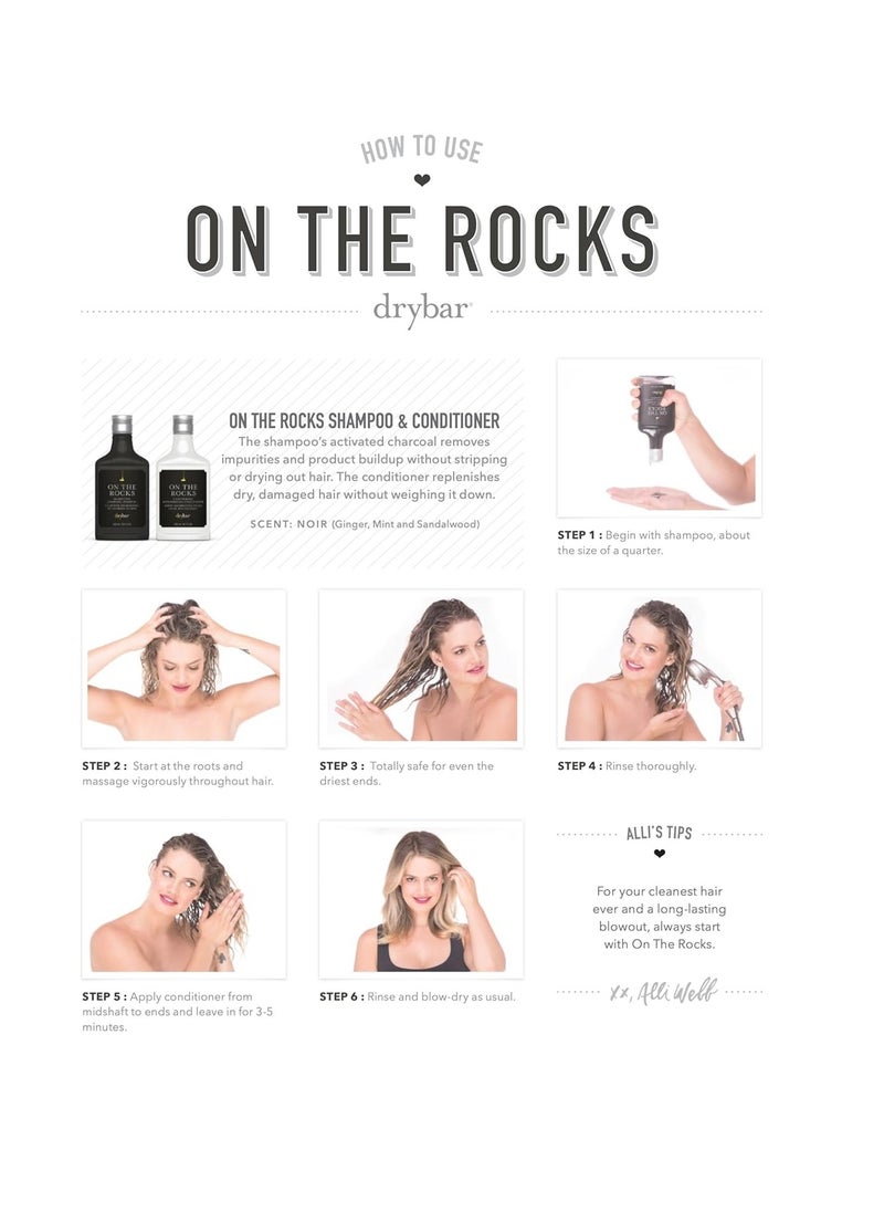 Drybar - Drybar On The Rocks Clarifying Charcoal Shampoo - Image 1