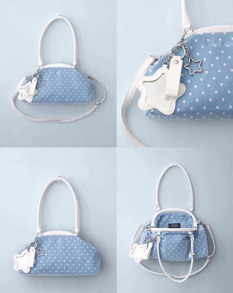 Women's Handbag - Tote Bag with Star Charm, Elegant Designer Shoulder Bag for Daily Commute