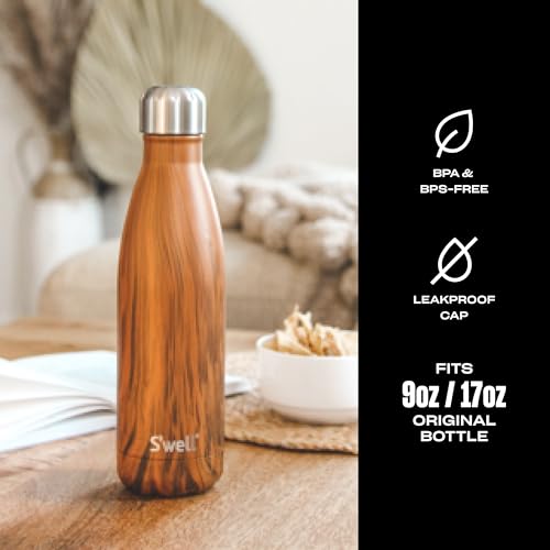S'well Original Bottle Cap Stainless Steel Fits 9 ounces and 17 ounces Original Bottle Silver - Image 3