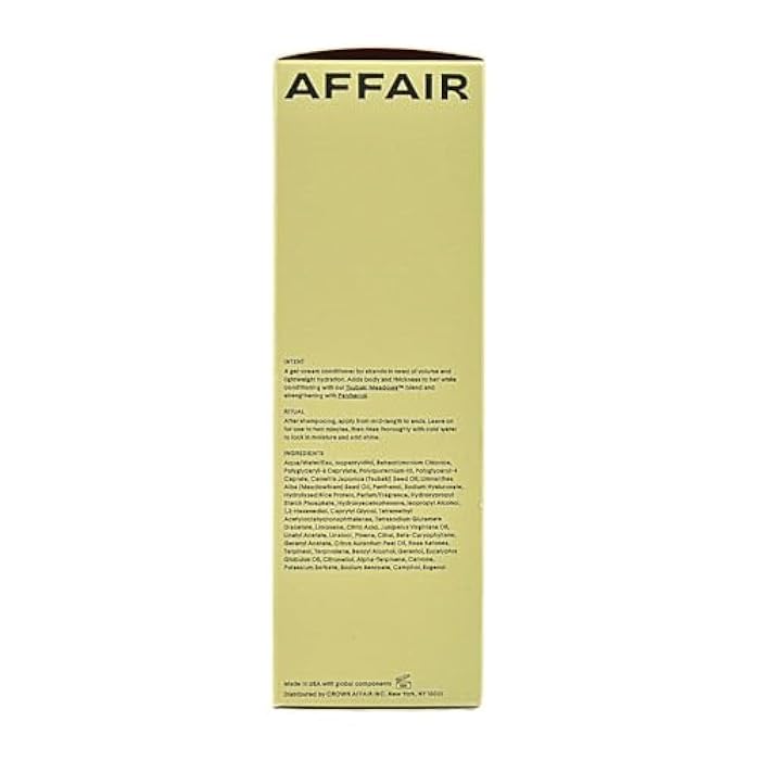 CROWN AFFAIR The Volumizing Conditioner 8oz – Lightweight Gel for Oily, Flat Hair with Hyaluronic Acid, Rice Protein & Panthenol - Image 3