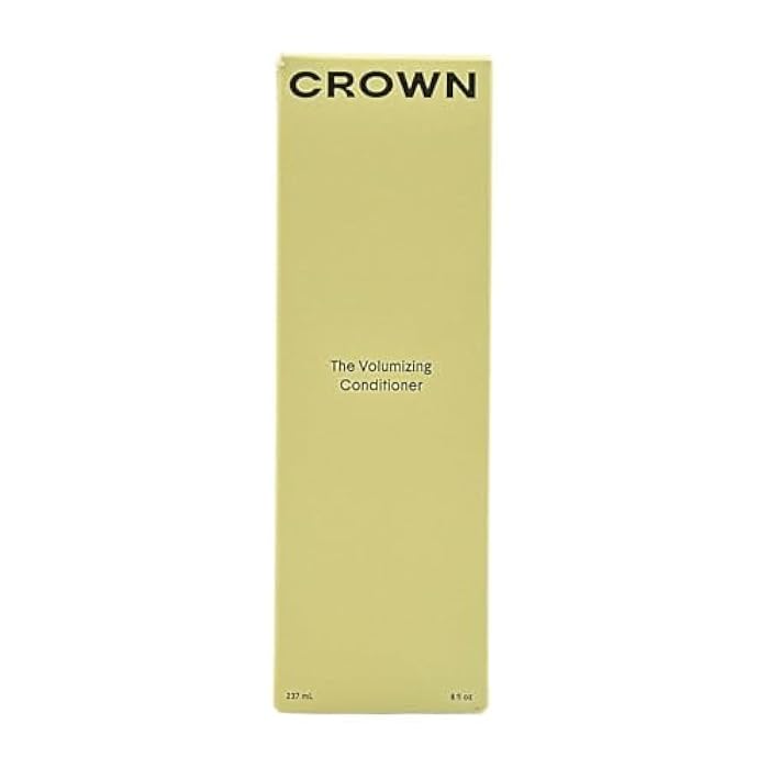 CROWN AFFAIR The Volumizing Conditioner 8oz – Lightweight Gel for Oily, Flat Hair with Hyaluronic Acid, Rice Protein & Panthenol - Image 2