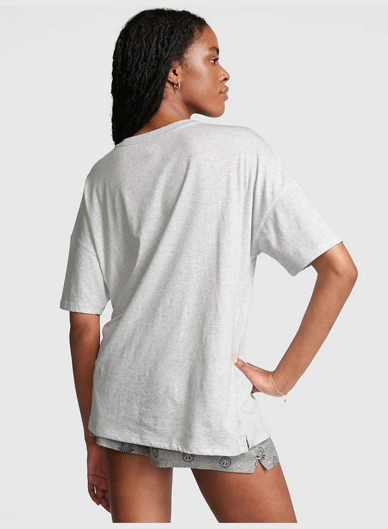 Victoria's Secret Cotton Oversized Sleep Shirt