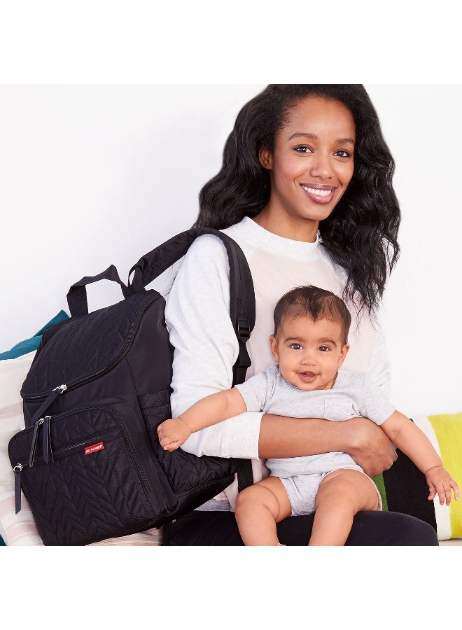 Skip Hop Forma Backpack Diaper Bag - Jet Black