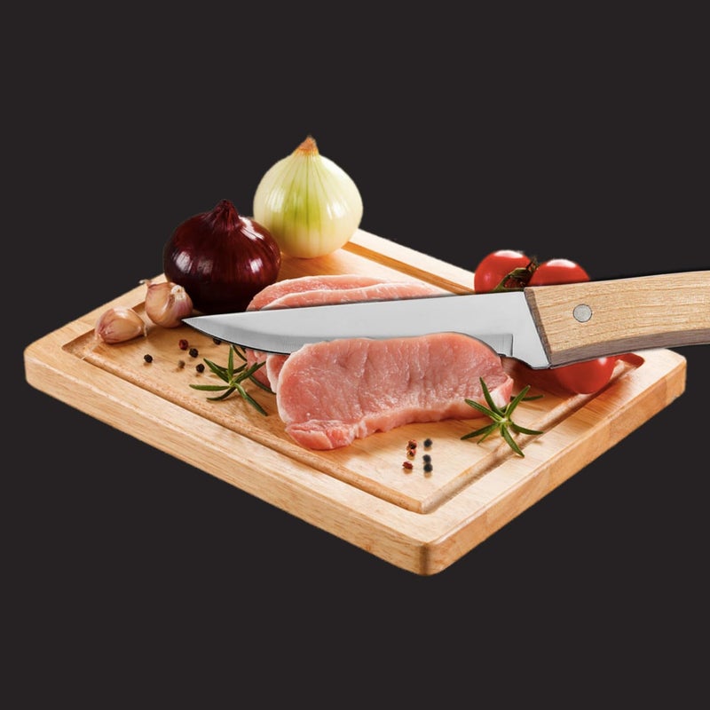 Captoola سكين تقطيع اللحم كابتولا سكين إزالة العظام سكين فيليه من الفولاذ الكربوني العالي الياباني سكين تقليم سكاكين الطهاة للمطبخ للحوم والأسماك والدواجن سكين الطاهي سكين غيوتو مجموعة من 3 - Image 3