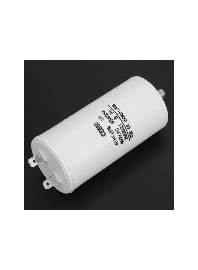 CBB60 Capacitor,450V 40uf 50/60Hz Motor Capacitor Water Pump Capacitor Run Capacitor for Washing Machine - Image 4