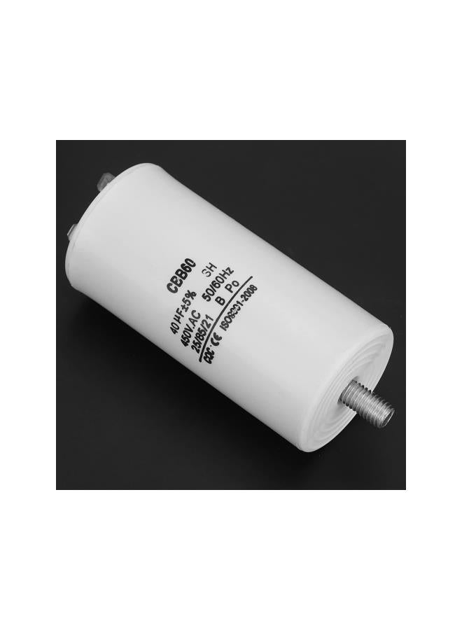 CBB60 Capacitor,450V 40uf 50/60Hz Motor Capacitor Water Pump Capacitor Run Capacitor for Washing Machine - Image 5