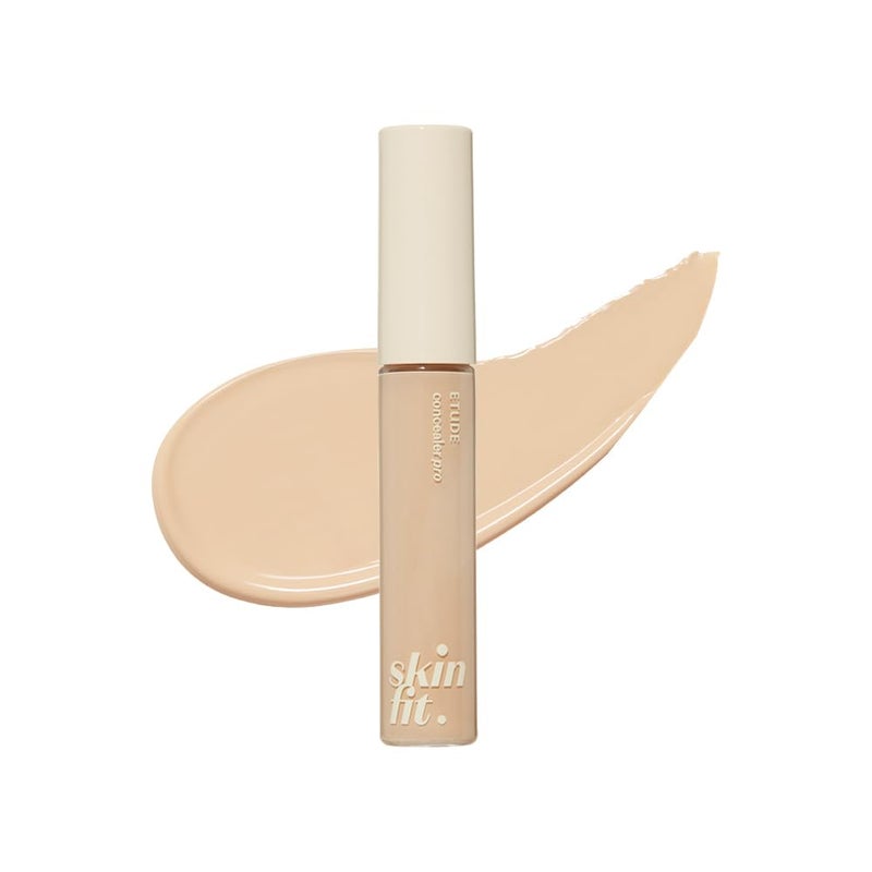 ETUDE Big Cover Skin Fit Concealer PRO  Neutral Beige  LongLasting Closely Adhesive Cover Like Real Skin  Smooth and Perfect Makeup  Hides Dark Circles Redness