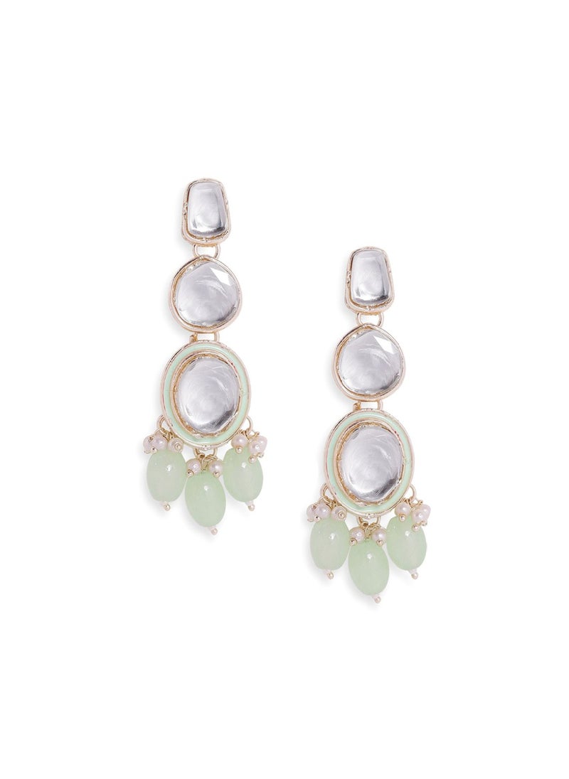 Priyaasi Women Contemporary Drop Earrings  - Image 2