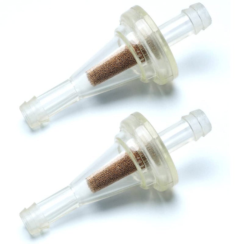 APE RACING Inline Fuel Filter Small Universal Fuel Filters Pack of 2 for 14 Fuel Line Gas Engine Motorcycle Dirt Bike Scooter ATV Quads - Image 3