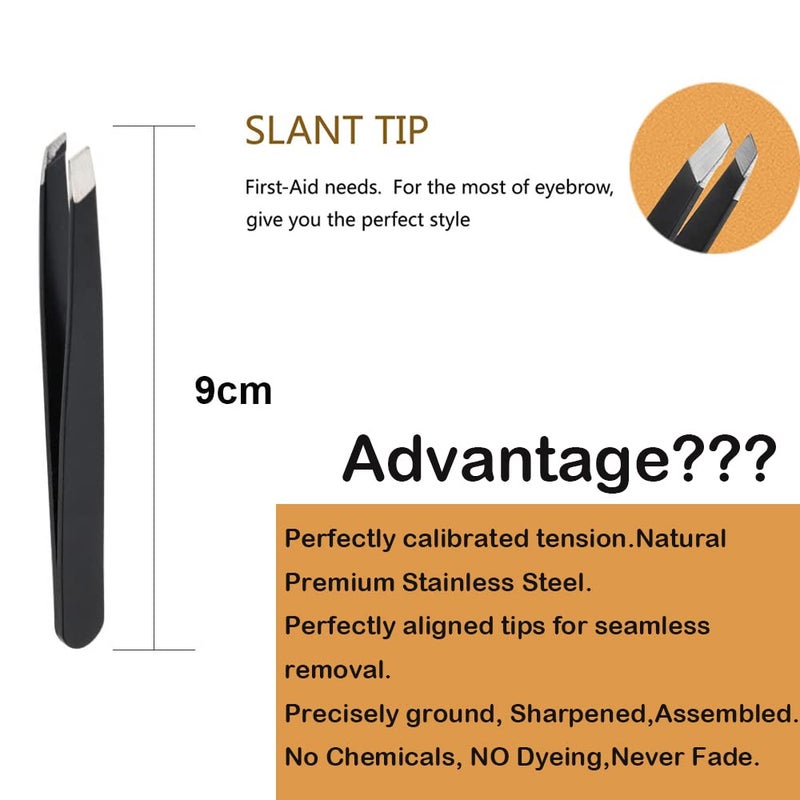 Miaubaa Wig Kit for Lace Front Wigs, 7pcs, Lace Melting Elastic Band, Edge Laying Scarf, Eyebrow Razors, Tweezers, Edge Brush, Wig Grip Headband, Mini Scissors - Image 3