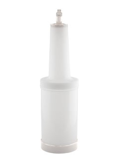 BarPros 1L Plastic Save N Pour (White) 