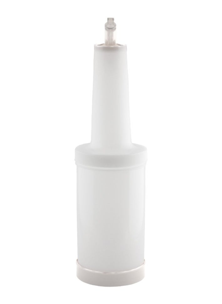 BarPros 1L Plastic Save N Pour (White) 