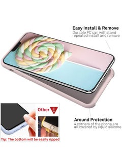 NuSense Case For Iphone 11, Case Cover With Liquid Silicone Rubber, Comfortable Grip, Soft Texture, Screen & Camera Protection, Velvety-Soft Lining, Shock-Absorbing For Iphone 11,  (Pink)  - Image 3