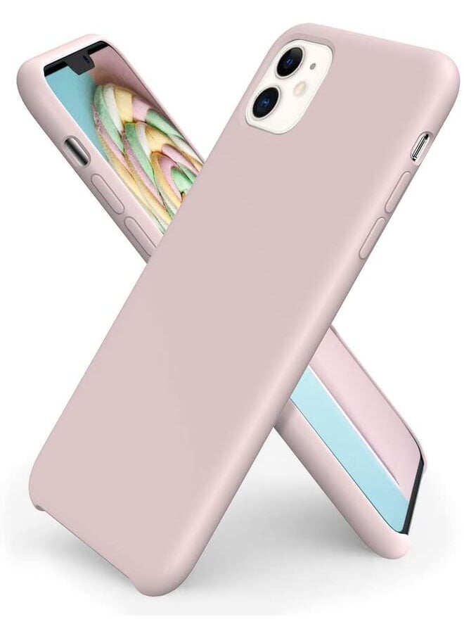 NuSense Case For Iphone 11, Case Cover With Liquid Silicone Rubber, Comfortable Grip, Soft Texture, Screen & Camera Protection, Velvety-Soft Lining, Shock-Absorbing For Iphone 11,  (Pink)  - Image 1