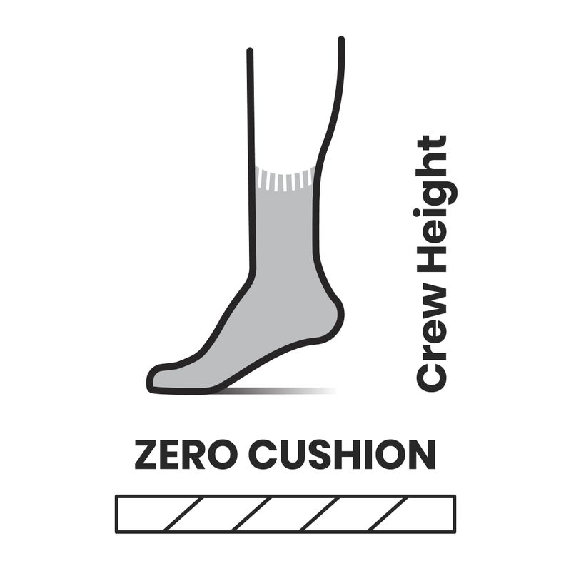 SmartWool SW001735003L Everyday Anchor Line Crew Socks Charcoal L - Image 3