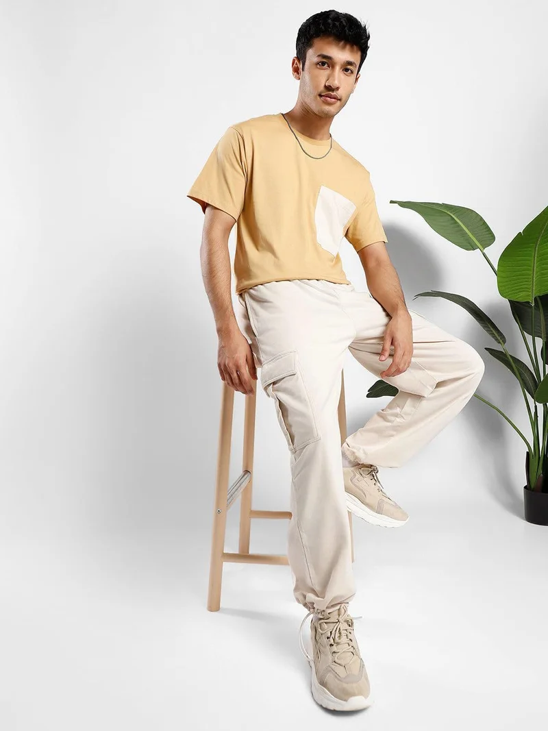NOBERO  Cargo Utility Joggers for Men in Arctic Wolf for Men | Best Price UAE