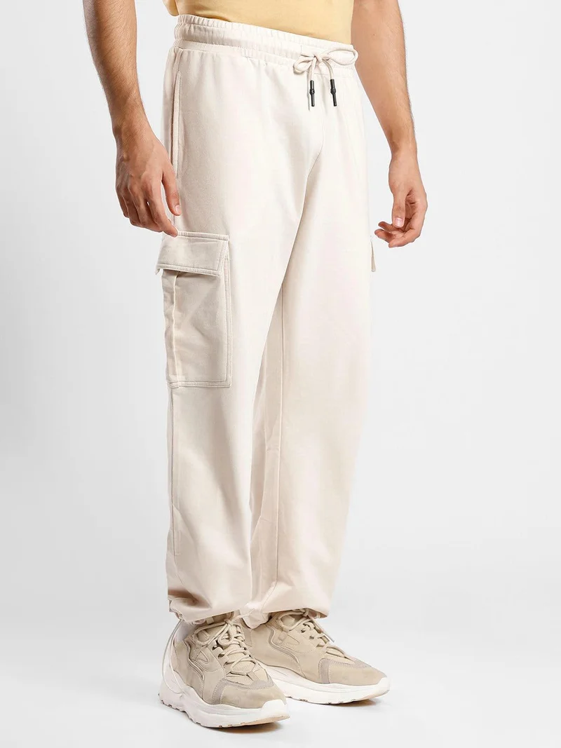 NOBERO Cargo Utility Joggers for Men in Arctic Wolf