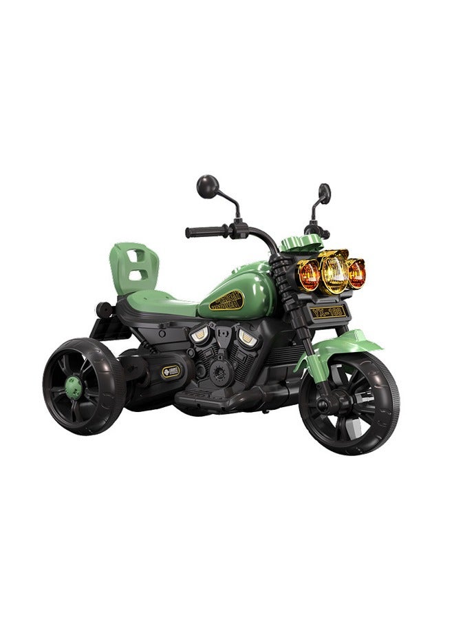 إيه تي إم Kids Electric Electric Trocycle Motorcycle Ride -On مع الأضواء والموسيقى - 51 × 93 × 68 سم - Image 1
