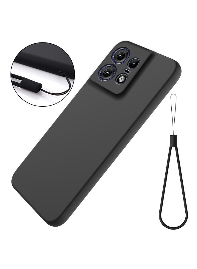 اس-توب جراب لهاتف موتورولا إيدج 50 برو، جراب سيليكون سائل مقاوم للصدمات بلون نقي - Image 2