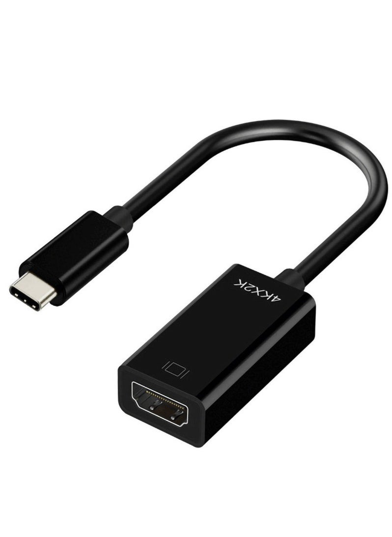 Generic Type C to HDMI HDTV Adapter Cable 0.2 Meter Supports Up to 4K 30Hz Type C to HDMI Converter Cable Type C Male to HDMI Female Adapter Cable  - Image 1