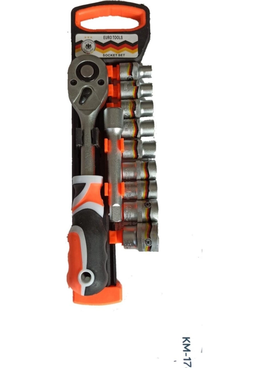 Sufi Socket Set 1/2 Socket Set 12 Piece Socket Wrench Ratchet Set