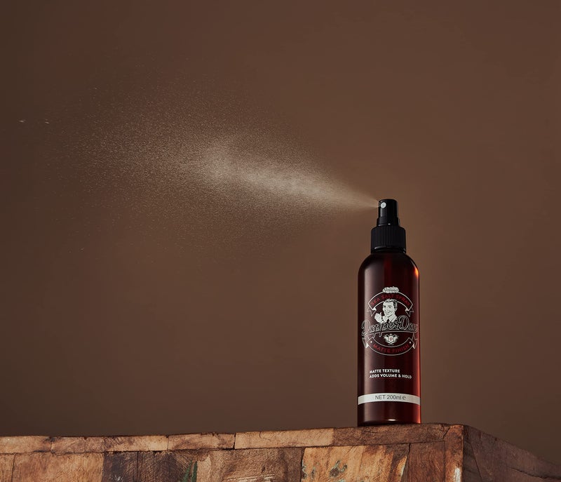 Dapper Dan Matt Paste, High Hold Low Shine Paste for Men 1 x 100ml Sea Salt Spray for Matte Textured Finish 1 x 200ml - Image 4