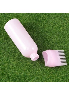 Ucanbe 2 Piece Hair Dye Applicator Bottle With Brush Pink/Purple 17x4.5cm  - Image 4