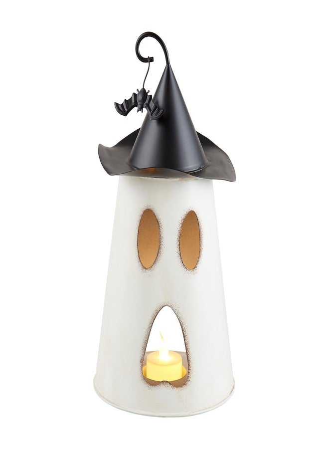 مد باي فوانيس معدنية من مود باي للهالوين، على شكل شبح، 10.5 بوصة × 5.5 بوصة - Image 1