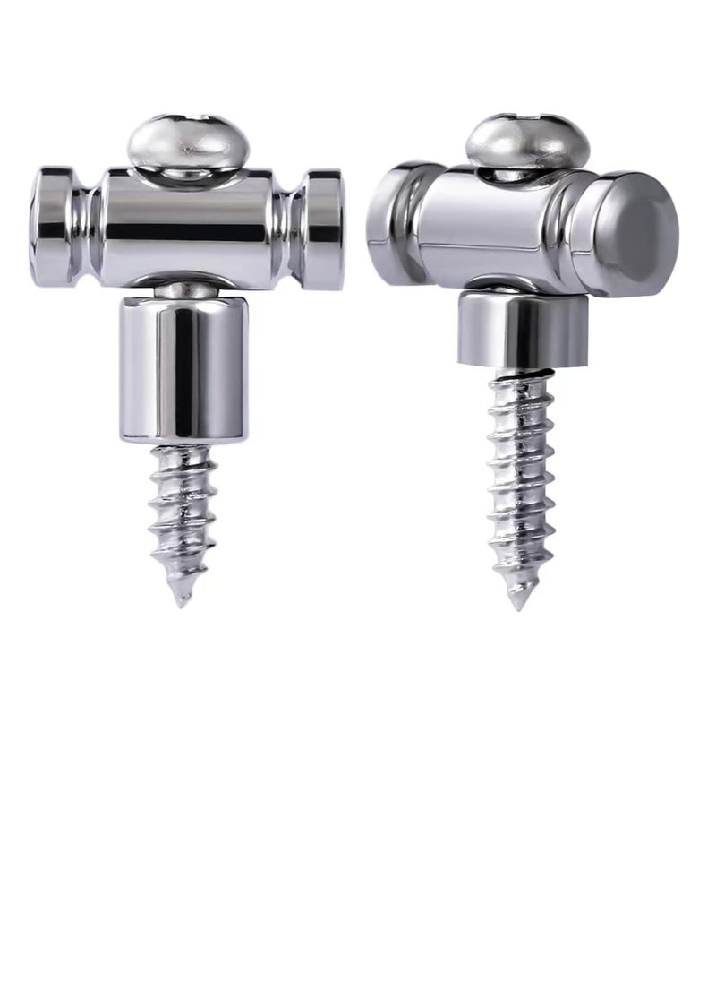 Bukela - Heavy-Duty Metal Guitar Roller String Retainers (2-Piece Set) - Precision String Guide & Trees Replacement for Electric Guitars | Musical Instrument Accessories - Image 1