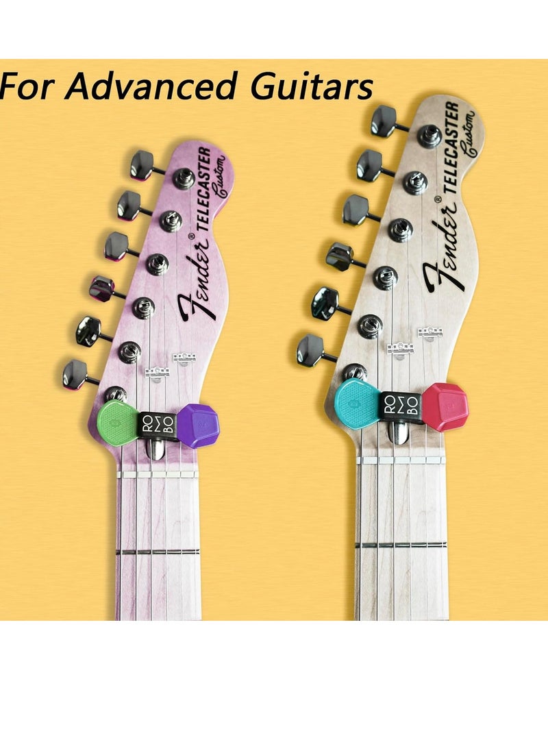 Bukela - Heavy-Duty Metal Guitar Roller String Retainers (2-Piece Set) - Precision String Guide & Trees Replacement for Electric Guitars | Musical Instrument Accessories - Image 1